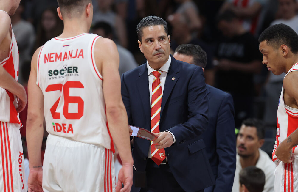 Janis Sferopulos na utakmici Crvene zvezde i Studentskog centra