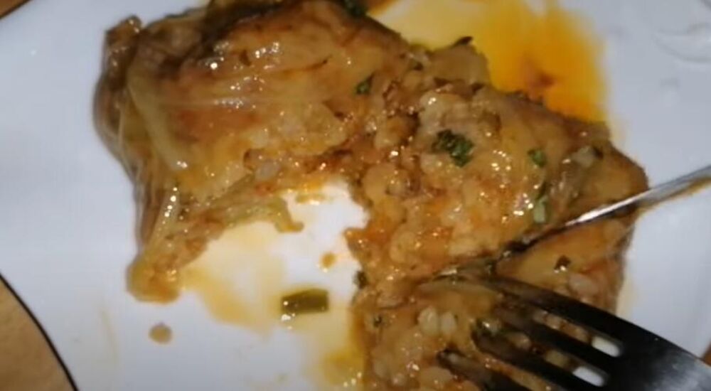 Hilandarska sarma u tanjiru