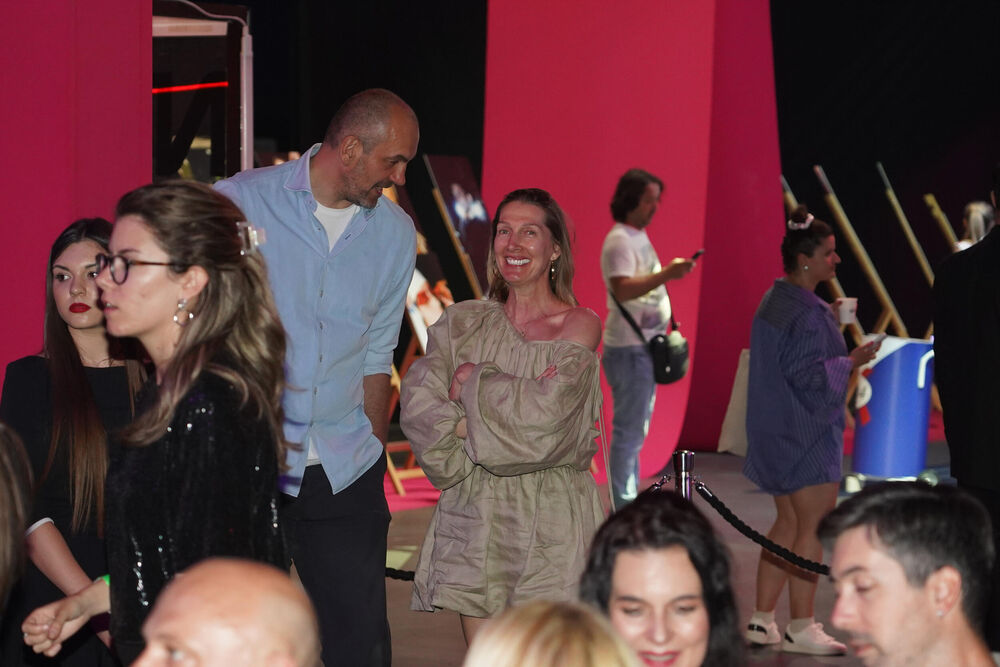 Marija Tarlać sa suprugom Draganom na reviji