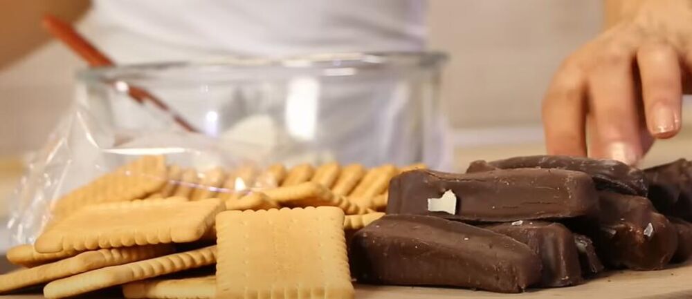 Keks i krem bananice