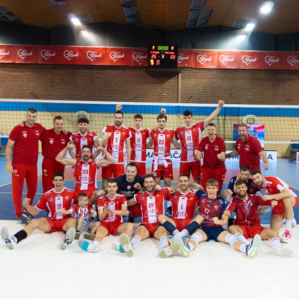 Odbojkaši Crvene zvezde