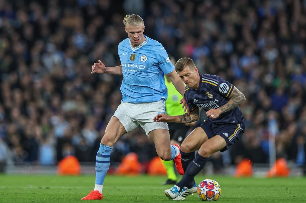 Erling Haland u duelu sa Tonijem Krosom 