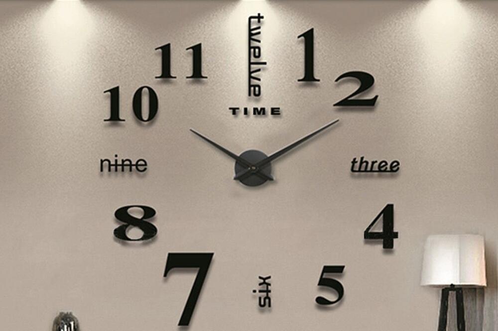 NAJTRAŽENIJA DEKORACIJA: 3D sat kao savršen izbor da vam promeni i krasi prostoriju!