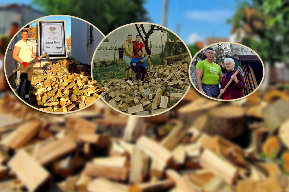 Viktor i dalje cepa drva besplatno nemoćnima i pomaže bolesnoj deci! Godinama to radi, a otkrio je i zašto!