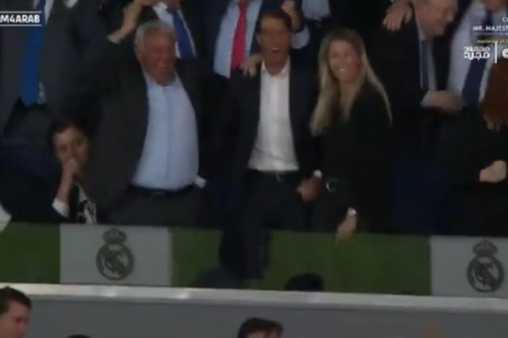 NADAL U TRANSU U LOŽI PORED BODIROGE NA EL KLASIKU! Pričaće se o reakciji Srbina posle gola Reala za pobedu (VIDEO)