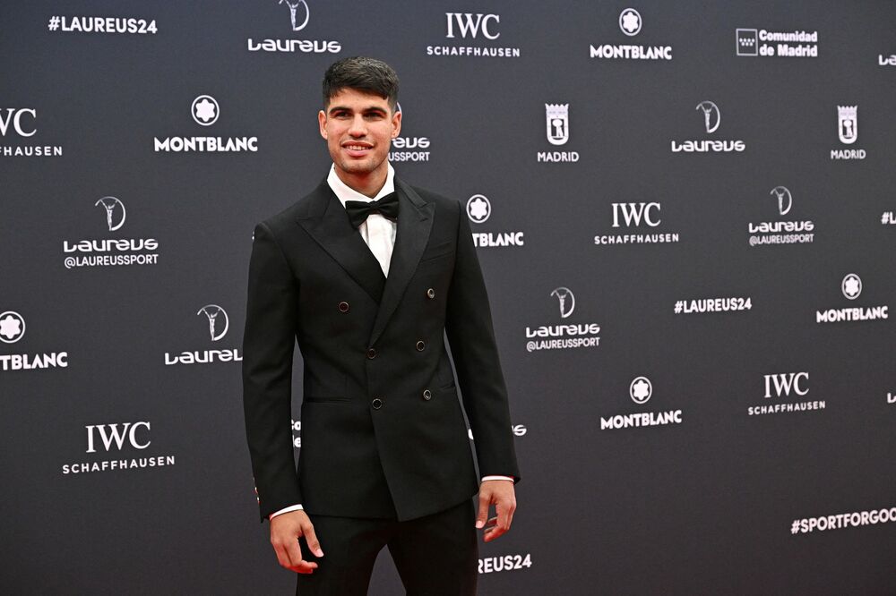 Karlos Alkaras na dodeli Laures nagrada