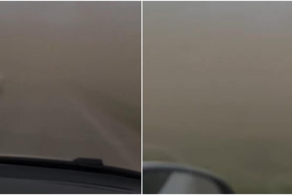 PRAŠINSKE OLUJE ZABRINULE GRAĐANE: Na mrežama kruže APOKALIPTIČNI SNIMCI, meteorolog otkrio da li su opasne (VIDEO)