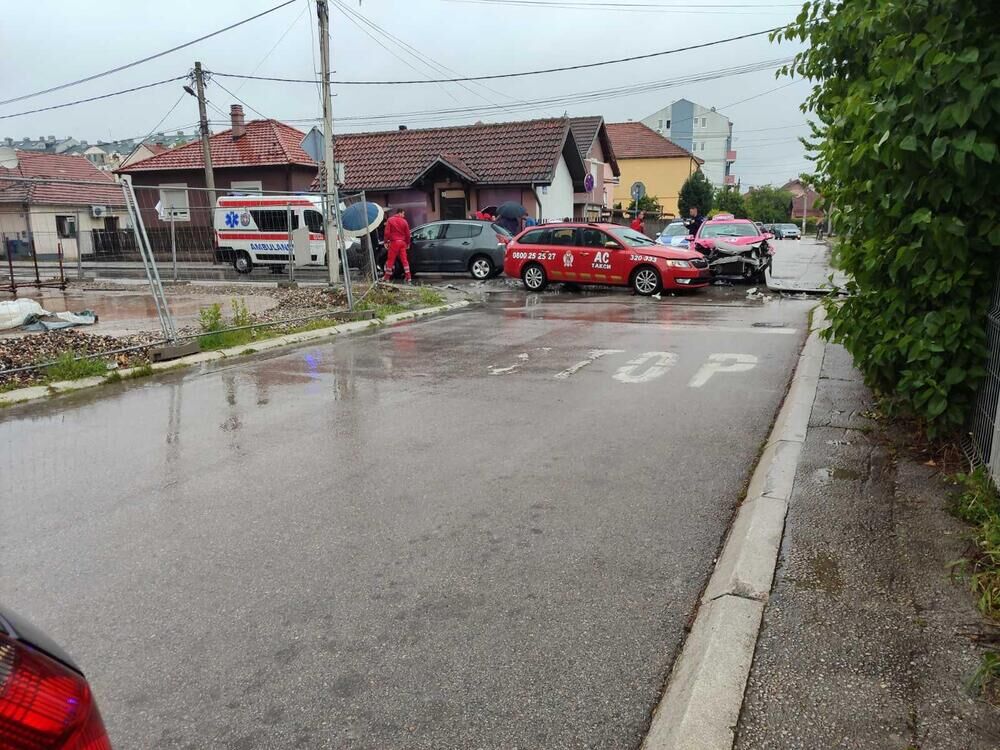 Udes u centru Čačka