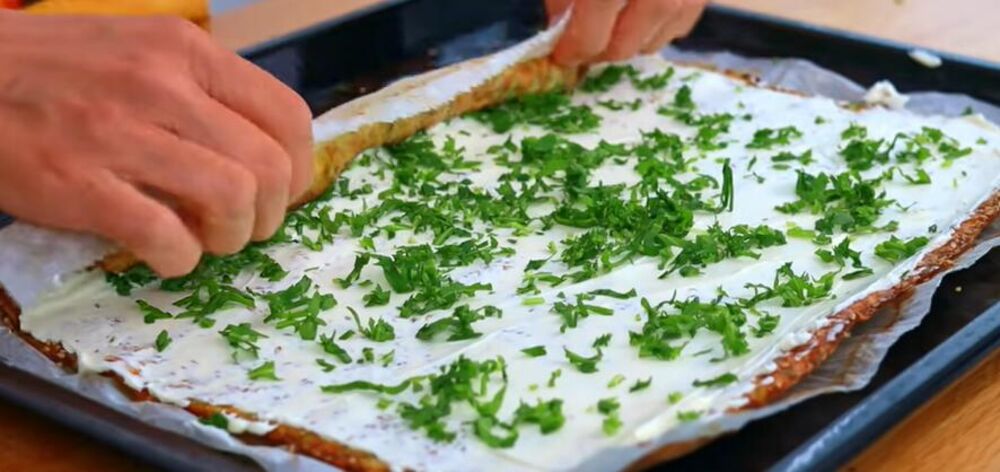 Krem sir i mirođija preko kore