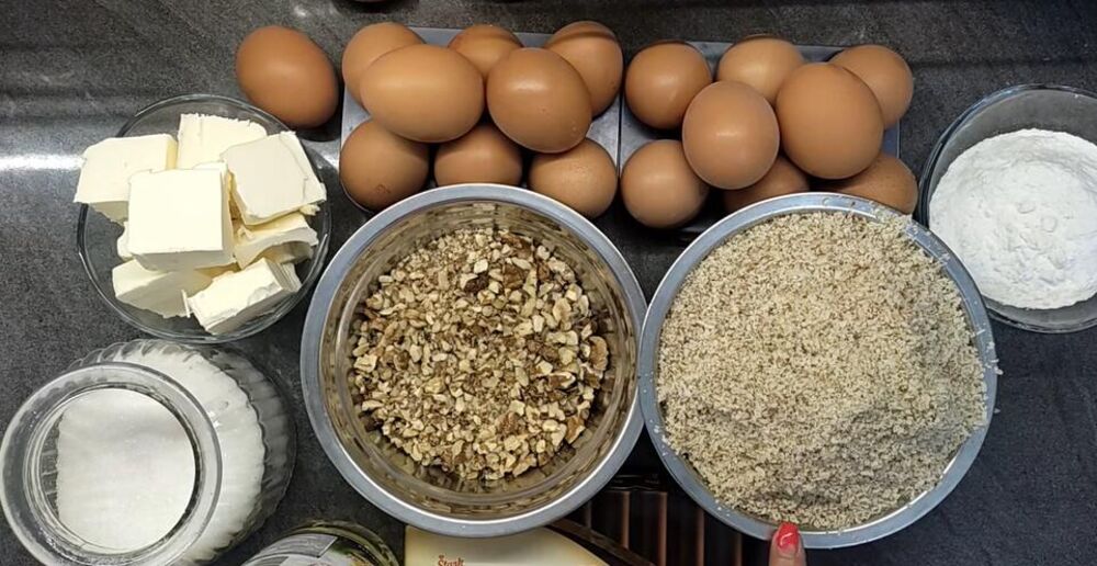 Sastojci za grilijaš torta