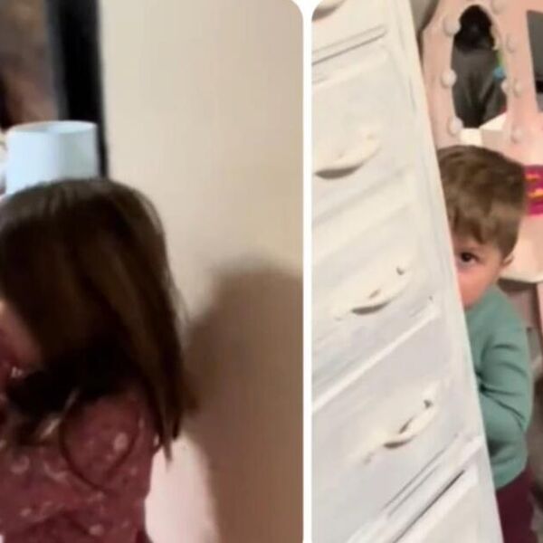 KADA SU VIDELI SVOG OCA ODMAH BRIZNULI U PLAČ I SAKRILI SE: Deca ne mogu da ga gledaju ovakvog, evo šta je URADIO