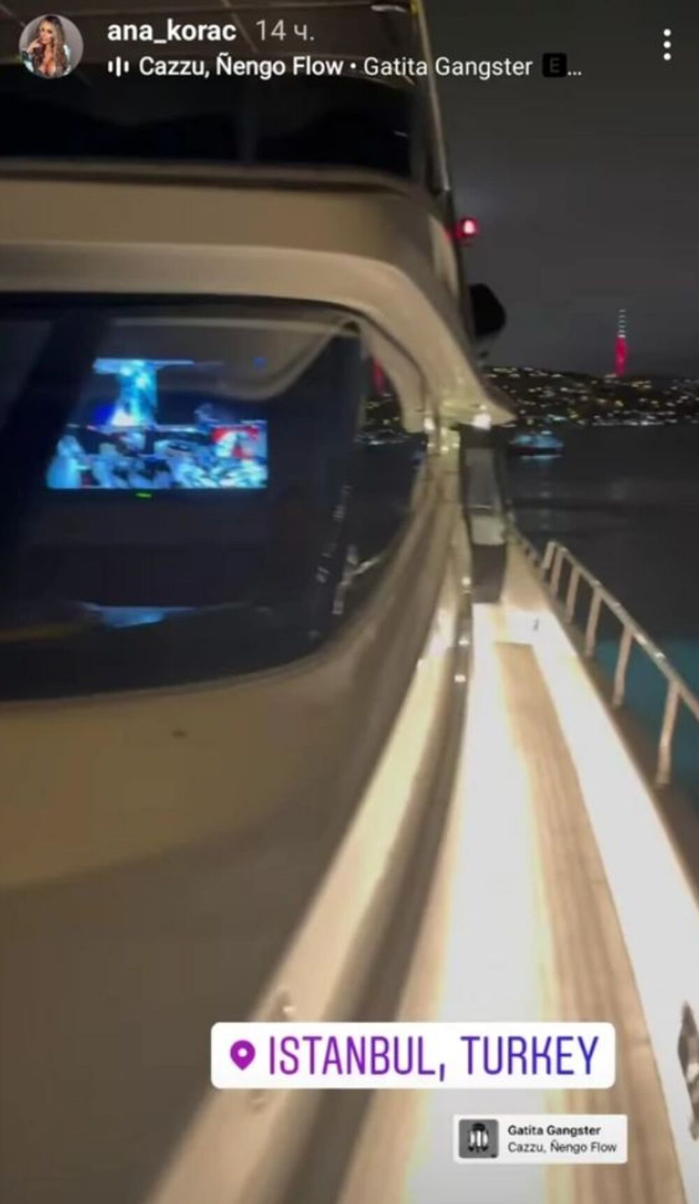 Sorajin rođendan na jahti