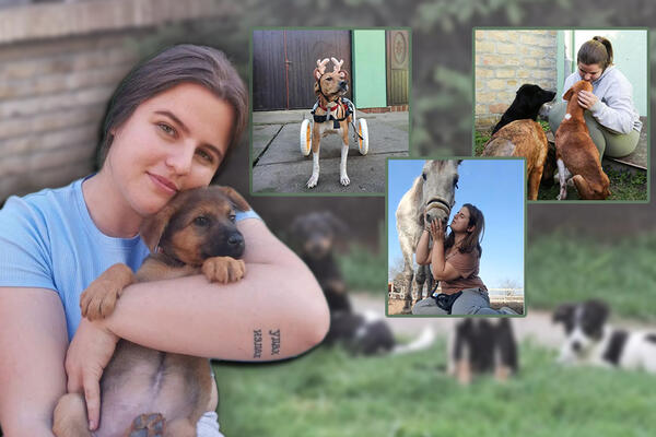 ANDREA IMA SAMO 20 GODINA, A BRINE O 38 LJUBIMACA: Otkrila nam je sve o svojoj misiji za spas napuštenih životinja