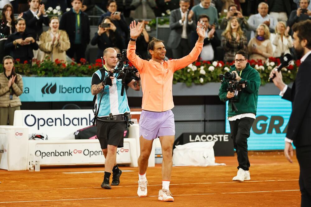 MADRID PLAKAO ZBOG RAFE! Lehečka izbacio Nadala, Špancu navirale suze (VIDEO/FOTO)