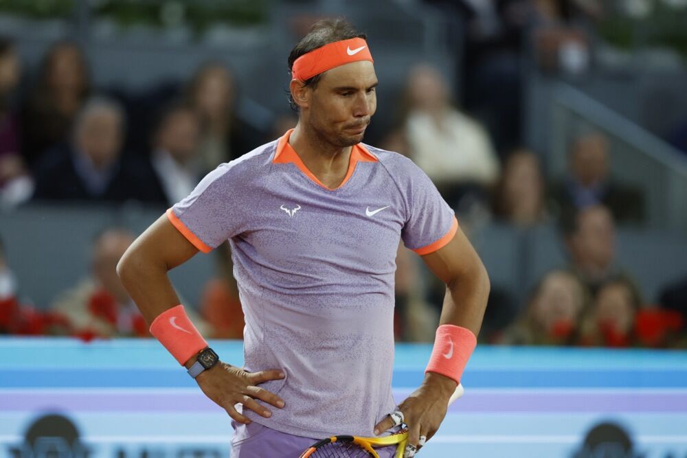 Rafael Nadal posle poraza u osmini finala Mastersa u Madridu