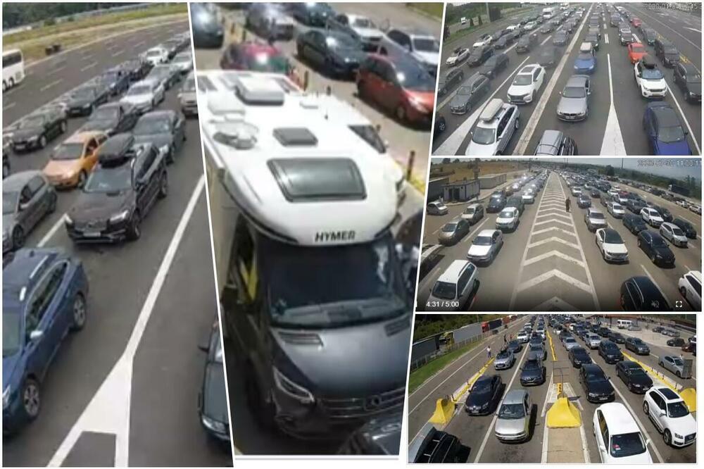 NAPREGLEDNE KOLONE NA IZLAZU IZ SRBIJE! Kolaps na više graničnih prelaza, a evo gde je NAJKRITIČNIJE (FOTO/VIDEO)