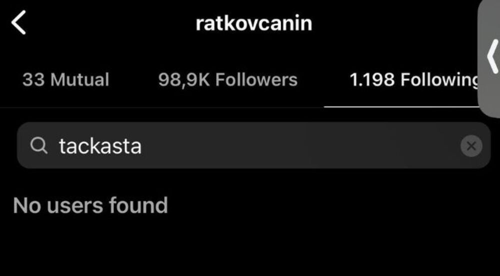 Branko Babić otpratio Tačkastu Maru sa Instagrama