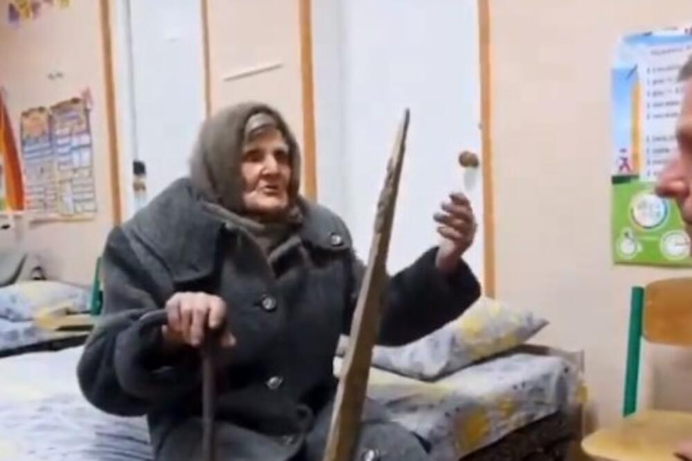 BAKA LIDIJA IMA 98 GODINA, HRABROŠĆU JE ODUŠEVILA CEO SVET: Sa štapom pobegla od rata, ovo je njena priča (VIDEO)