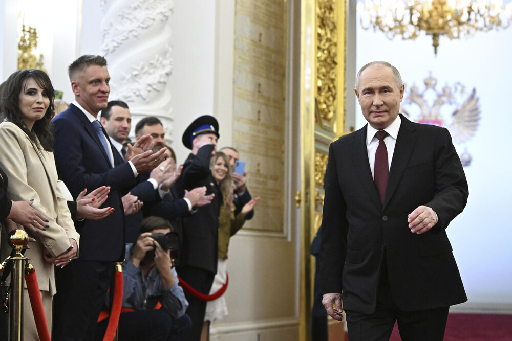 Vladimir Putin na inauguraciji 