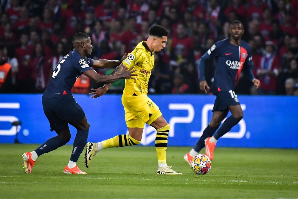 Detalj sa utakmice Pari Sen Žermena i Borusije Dortmund