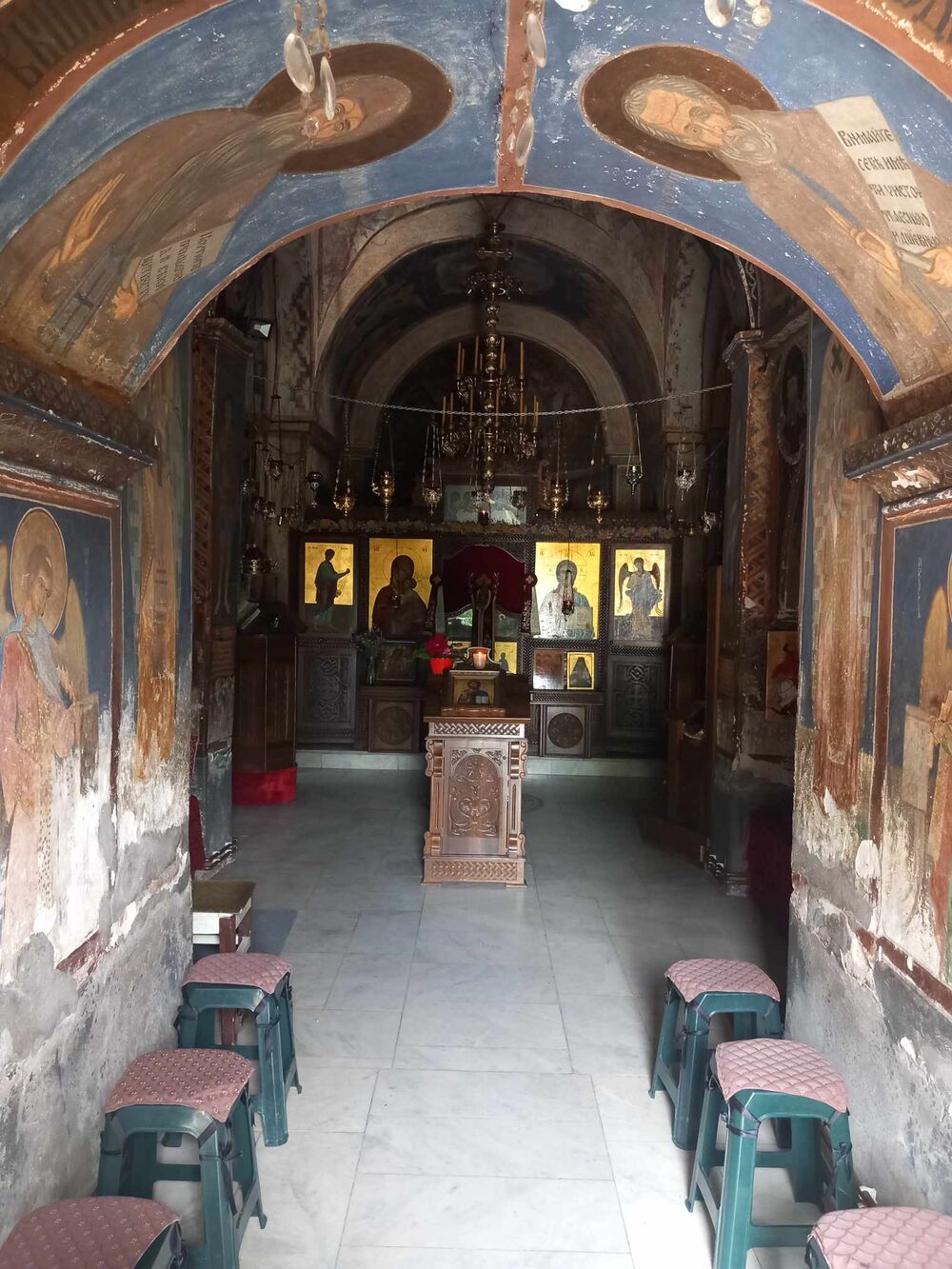 Unutrašnjost manastira