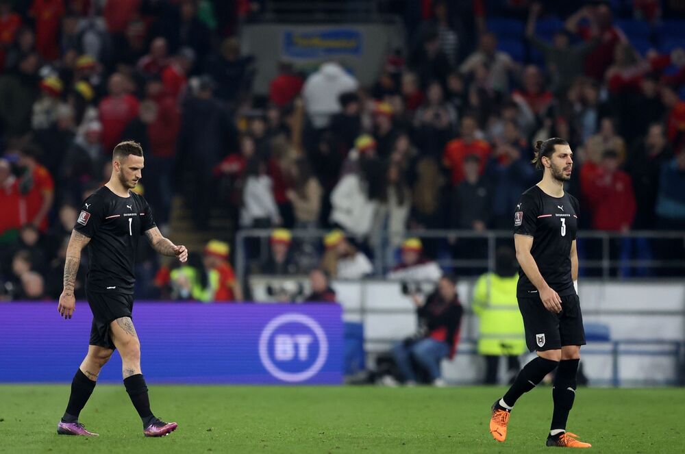 Marko Arnautović i Aleksandar Dragović u dresu reprezentacije Austrije