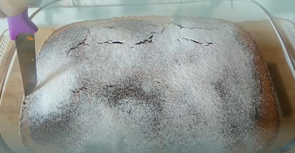 Mramorni kolač u tepsiji