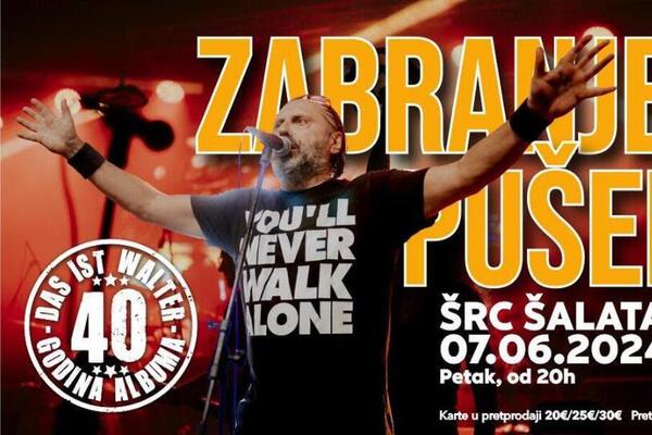 40 GODINA MUZIČKE KARIJERE! Ostalo je manje od mesec dana od open air koncerta Zabranjenog pušenja na Šalati!