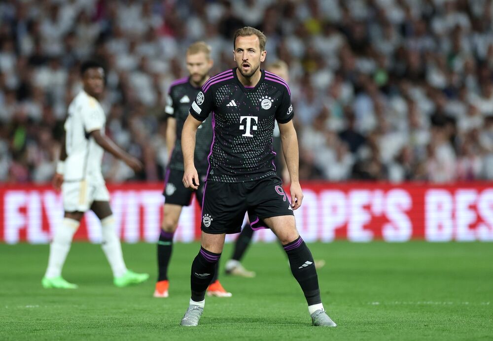 Hari Kejn na utakmici Real Madrida i Bajern Minhena