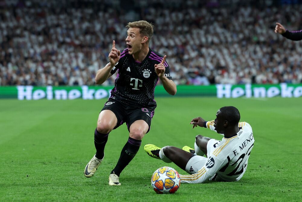 Džošua Kimih, Ferland Mendi, FK Real Madrid, FK Bajern Minhen, Liga šampiona