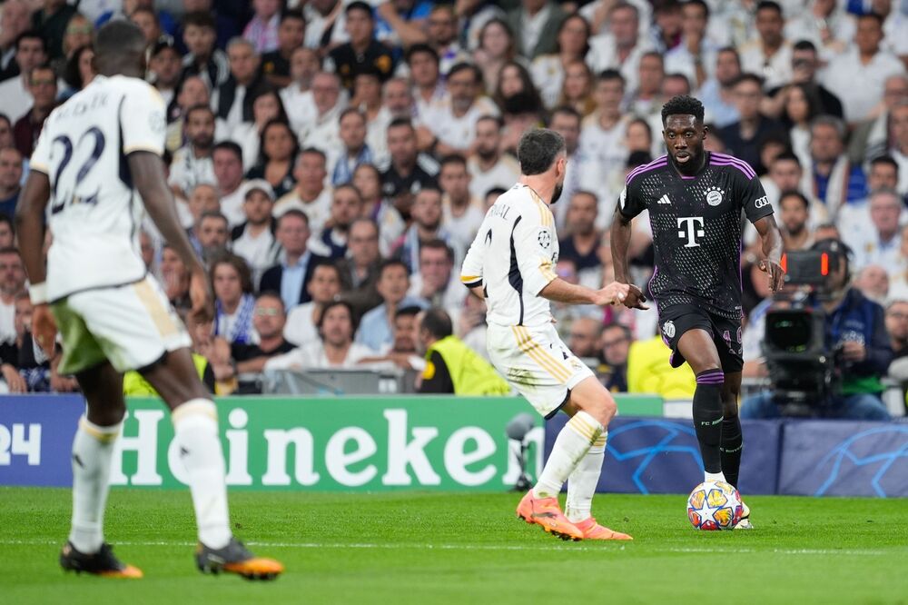 Detalj sa utakmice Real Madrida i Bajern Minhena