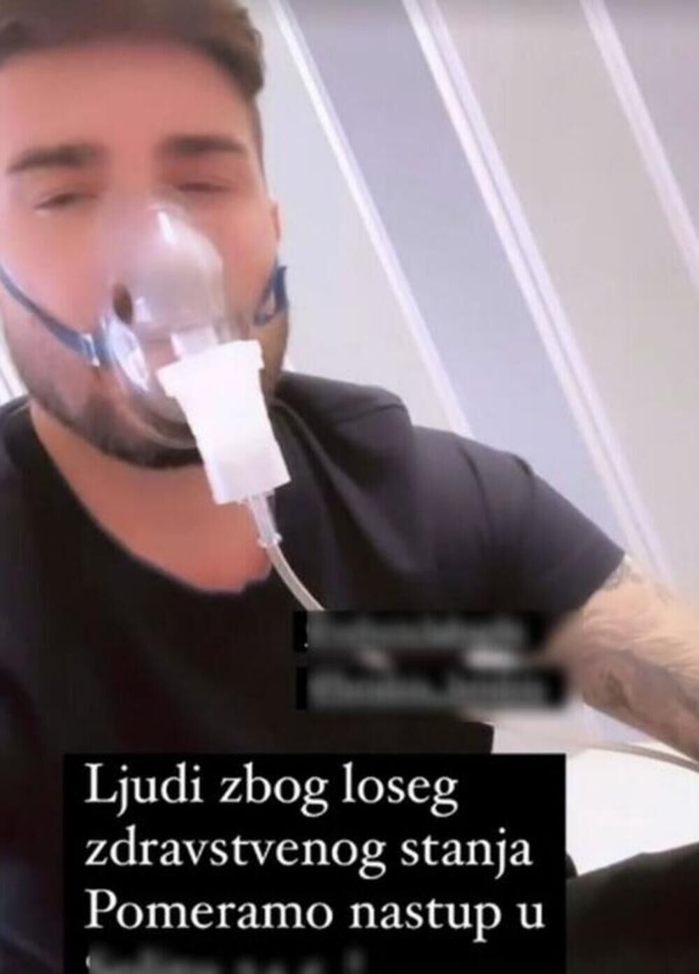 Mc Stojan otkazao nastup zbog zdravstevnog stanja