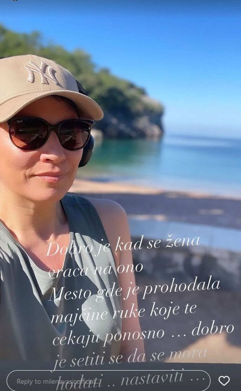 Milena Vasić pokazala prirodan izgled