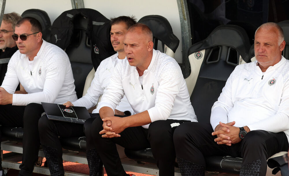 Albert Nađ na utakmici Partizana i Mladosti iz Lučana