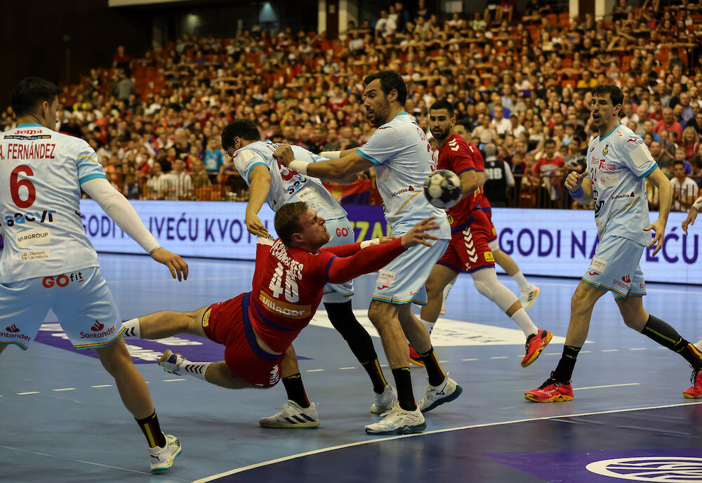 Detalj sa utakmice Srbije i Španije