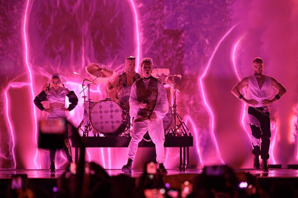 Nastup Bejbi Lazanje na Evroviziji 2024. godine u Malmeu