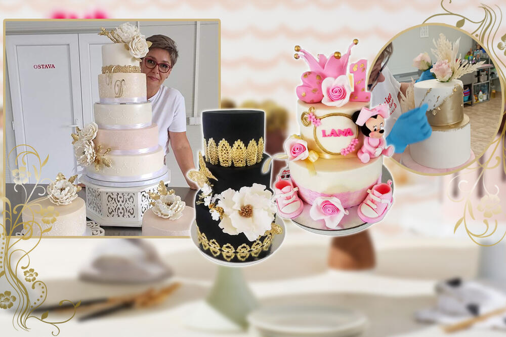 SVAKA TORTA JE PRIČA ZA SEBE: Ana iz Vranja svojim prstima stvara MAGIJU, ovo je njen RECEPT ZA USPEH (FOTO)