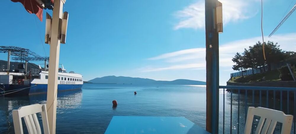 Pogled ka luci u Bodrumu