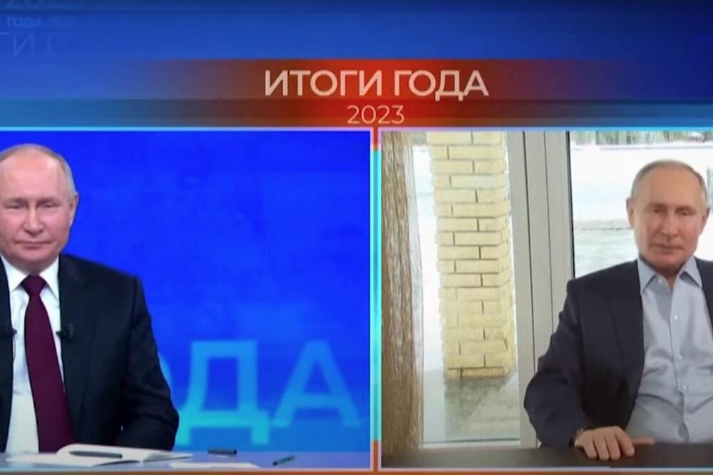 VLADIMIR PUTIN ZANAMEO KAD JE UGLEDAO SEBE NA KONFERENCIJI ZA MEDIJE! Pogled ruskog lidera ZALEĐEN (VIDEO)