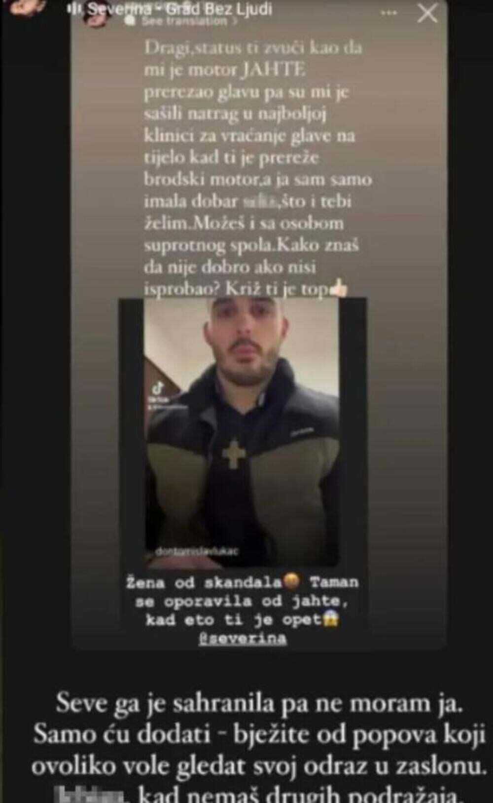 Objava Severine Vučković