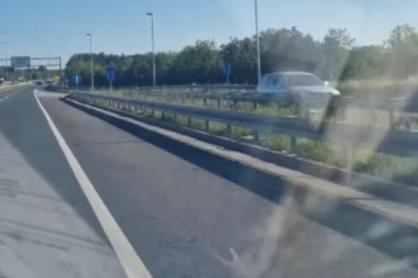 IMA LI KRAJA BAHATIM VOZAČIMA? Vozio u suprotnom smeru kod Orlovače, POGLEDAJTE SAMO SNIMAK! (VIDEO)