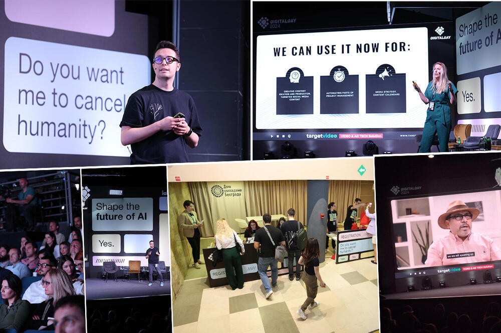 "DOK AI NE ZAPLAČE, ILI NE ZAVOLI - SIGURNI SMO" Ovo su ključne poruke sa Digital Day 2024 (FOTO)