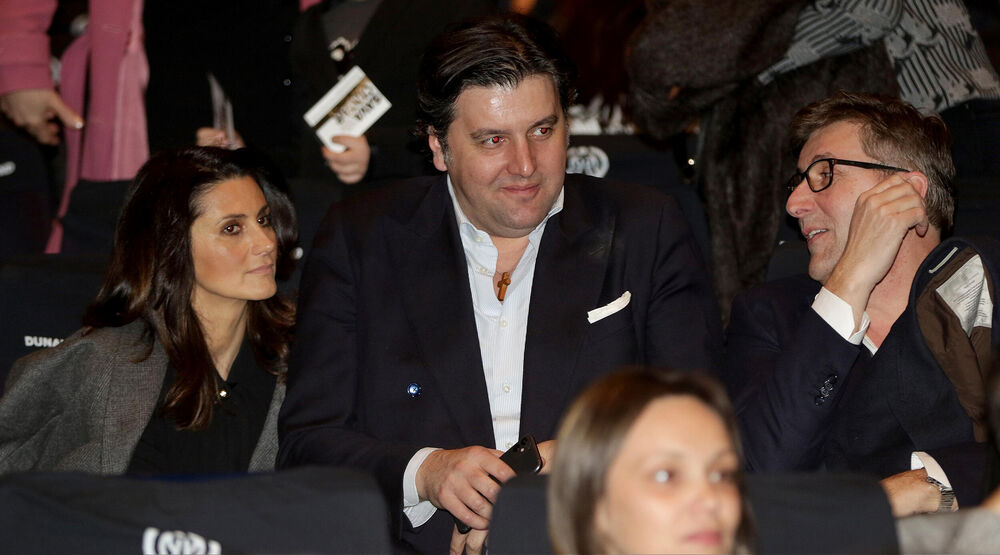 Bodiroga sa suprugom Ivanom