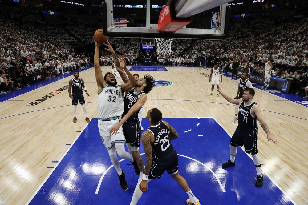 Detalj sa utakmice Minesote i Dalasa