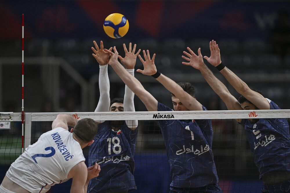 Kapiten Uroš Kovačević na utakmici Irana i Srbije