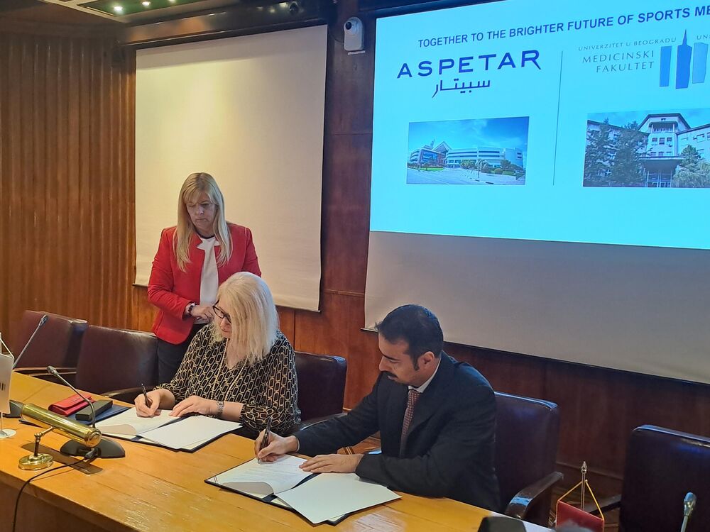 Potpisivanje ugovora na Medicinskom fakultetu u Beogradu
