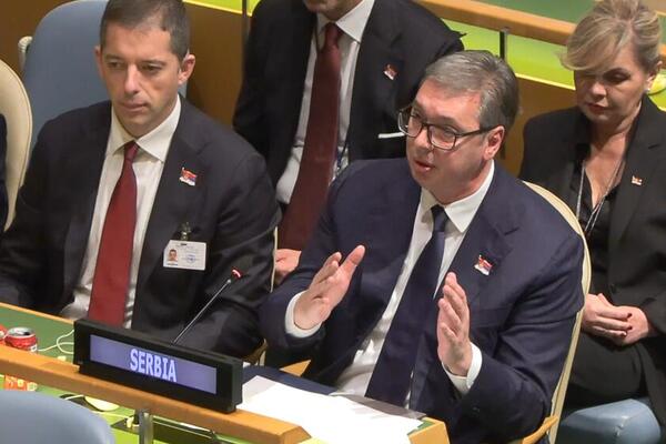 "DA SE ZAHVALIM SVIMA KOJI SU GLASALI PROTIV" Predsednik Vučić se obratio nakon usvajanja rezolucije o Srebrenici