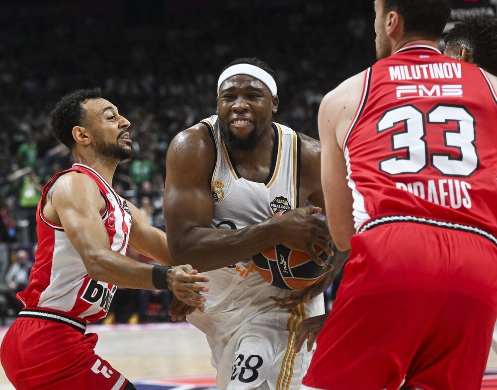 Detalj sa utakmice Real Madrida i Olimpijakosa