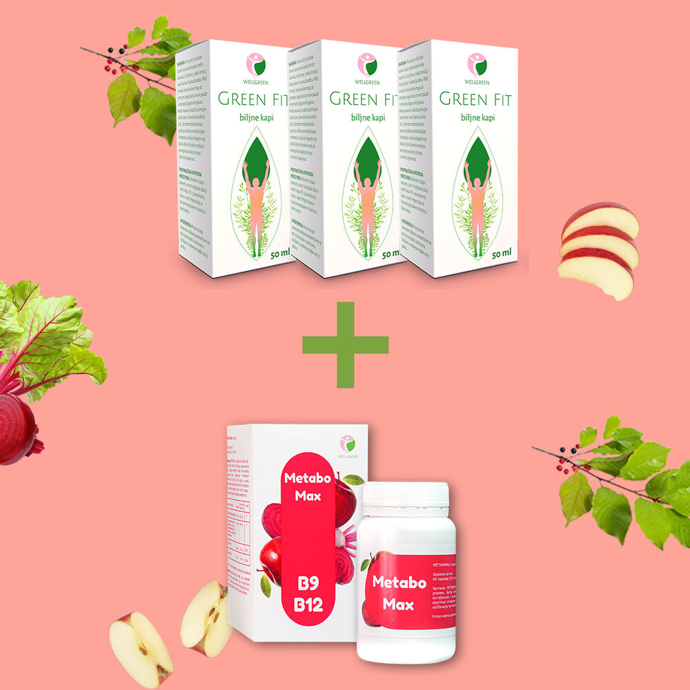 Green Fit biljne kapi