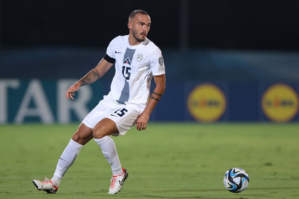 Vanja Drkušić u dresu reprezentacije Slovenije